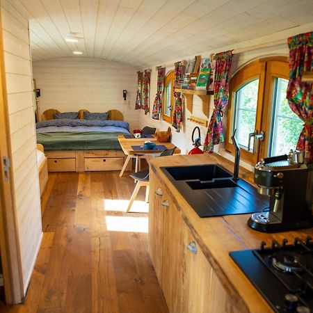 La Tiny House De La Bergerie Villa Lierneux Exterior foto