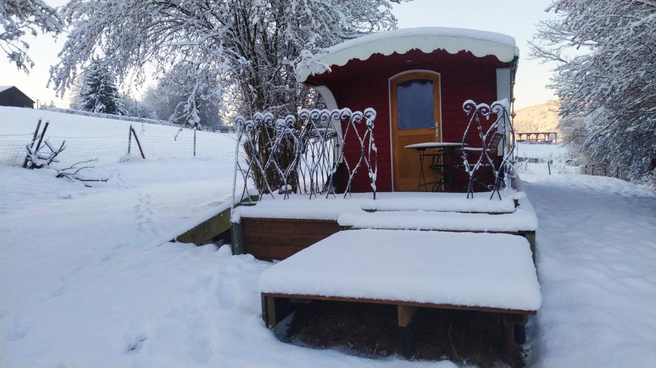 La Tiny House De La Bergerie Villa Lierneux Exterior foto