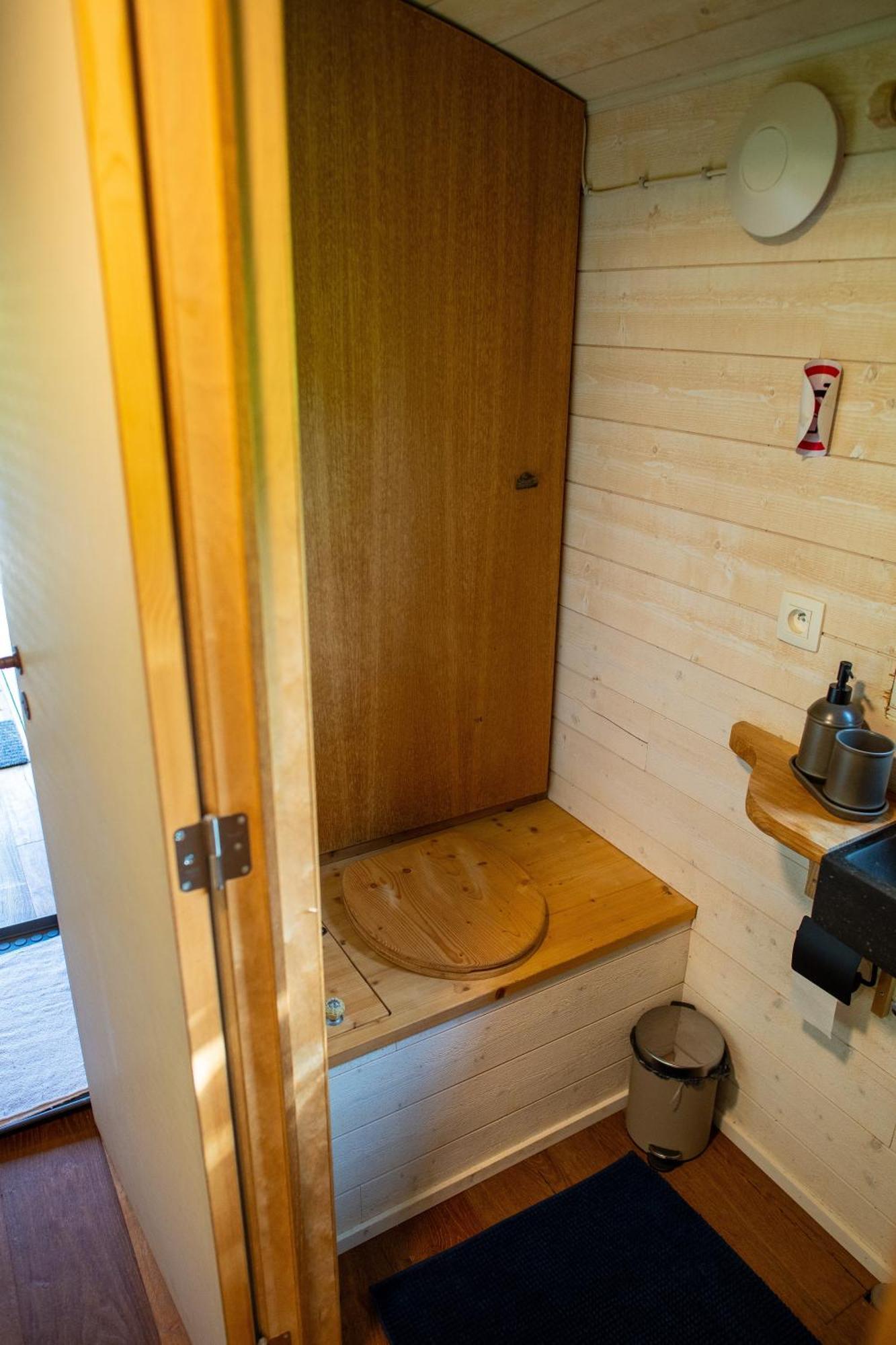La Tiny House De La Bergerie Villa Lierneux Exterior foto