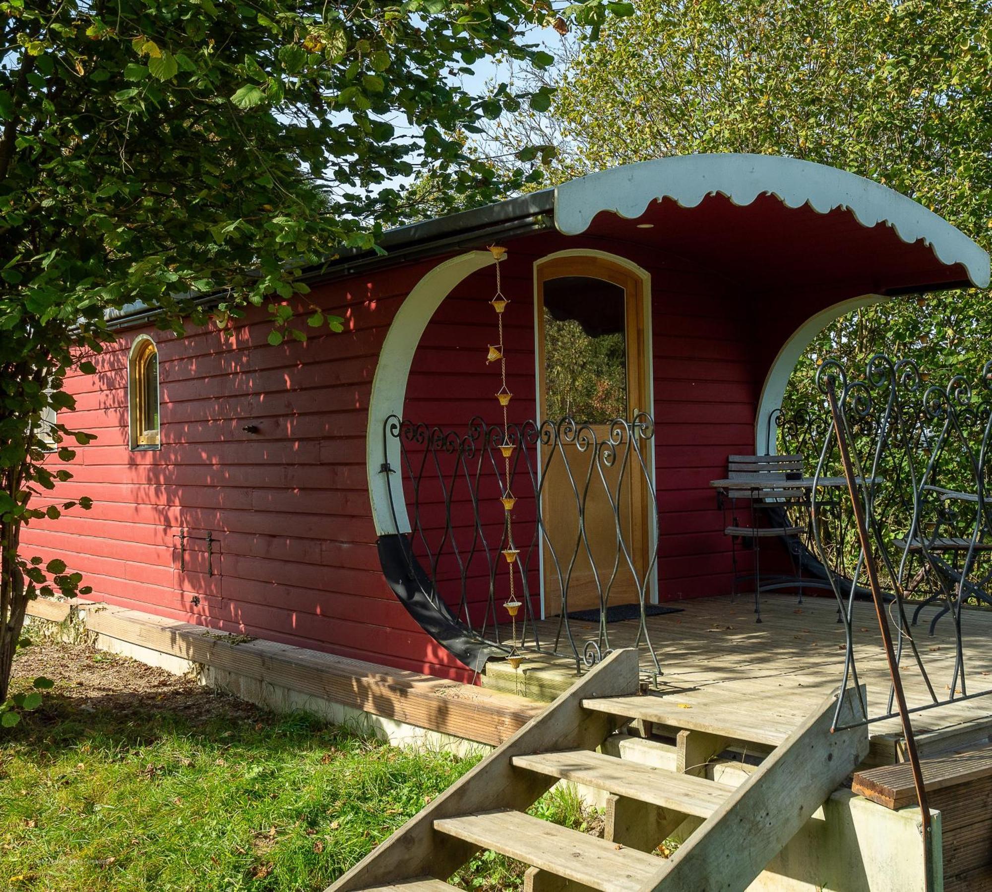 La Tiny House De La Bergerie Villa Lierneux Exterior foto
