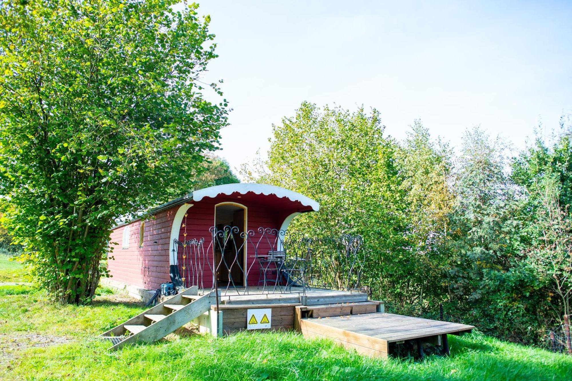 La Tiny House De La Bergerie Villa Lierneux Exterior foto