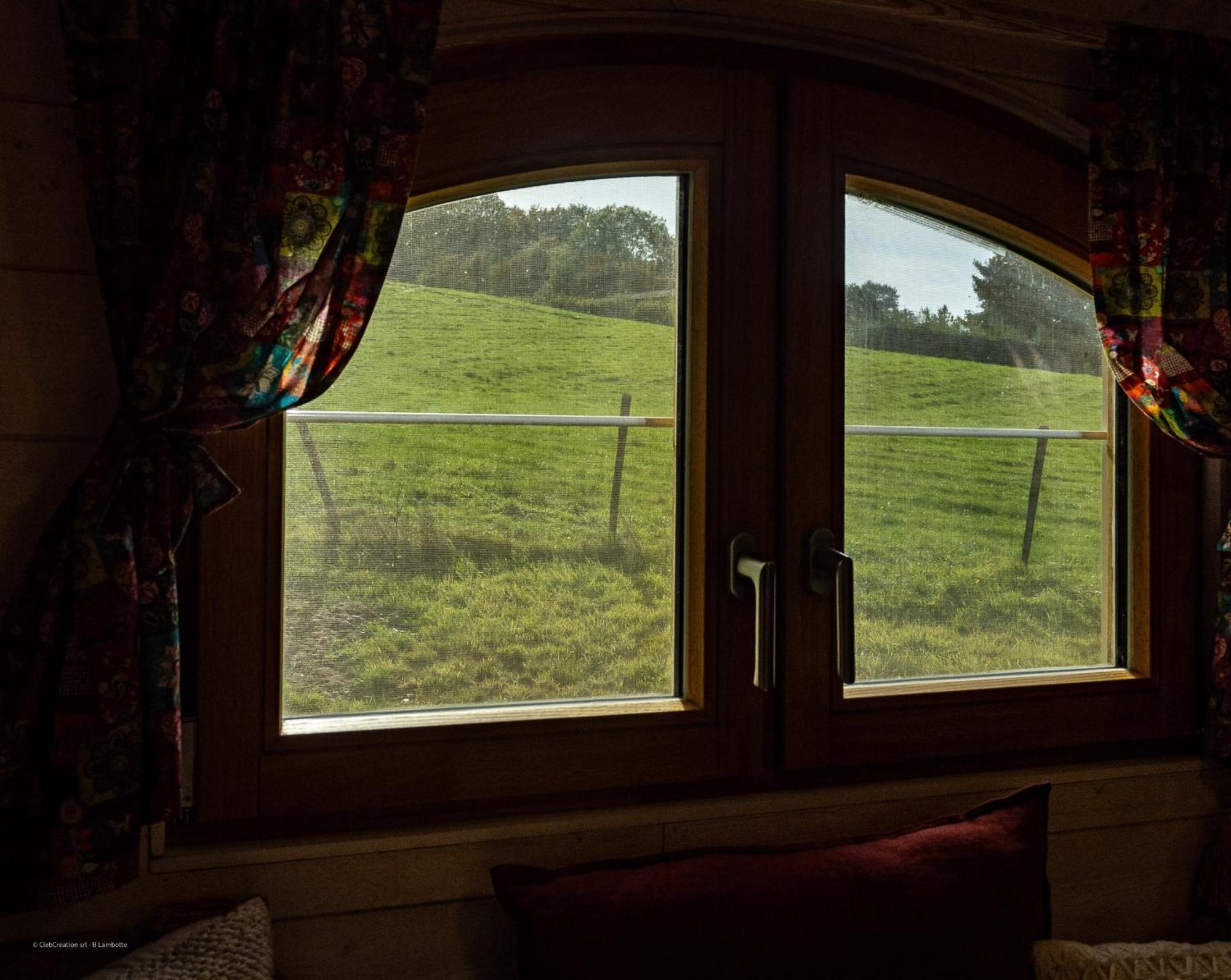 La Tiny House De La Bergerie Villa Lierneux Exterior foto